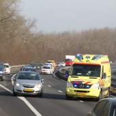 Ongeval Motor A44 R 14,6 Oegstgeest